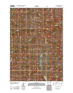 Irish Rock 2012 topographic map thumbnail