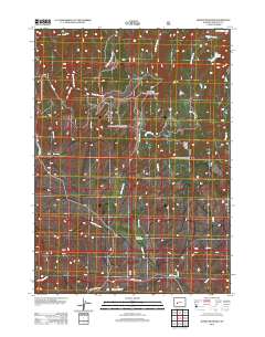 Jensen Meadows 2012 topographic map thumbnail
