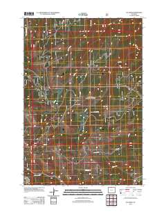 Ice Creek 2012 topographic map thumbnail
