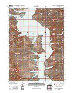 Haystack Buttes North 2012 topographic map thumbnail