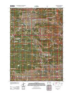 Hazelton 2012 topographic map thumbnail