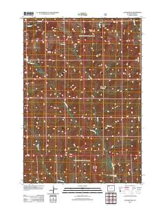 Jaggar Peak 2012 topographic map thumbnail