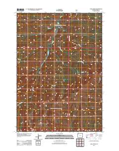 Lake Creek 2012 topographic map thumbnail