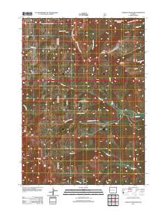 Lookout Mountain 2012 topographic map thumbnail