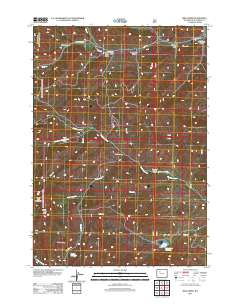 Milk Creek 2012 topographic map thumbnail