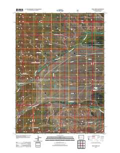Maki Creek 2012 topographic map thumbnail