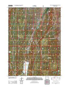 Meeks Cabin Reservoir 2012 topographic map thumbnail