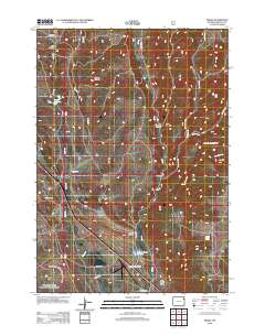 Pedro 2012 topographic map thumbnail