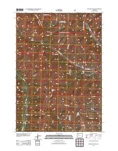 Monument Peak 2012 topographic map thumbnail