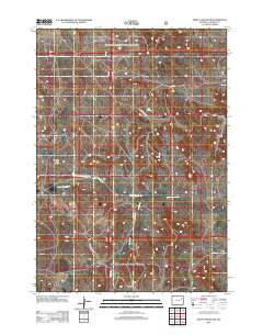 Piney Canyon NW 2012 topographic map thumbnail