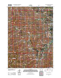 Mount Arter SE 2012 topographic map thumbnail