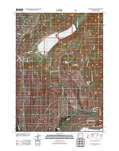 New Fork Lakes 2012 topographic map thumbnail