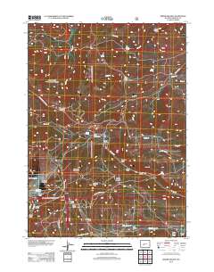 Miners Delight 2012 topographic map thumbnail