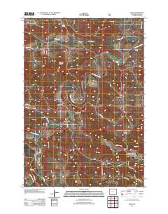Mona 2012 topographic map thumbnail