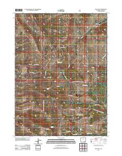 Pilot Hill 2012 topographic map thumbnail