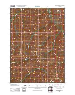 Mount Burwell 2012 topographic map thumbnail