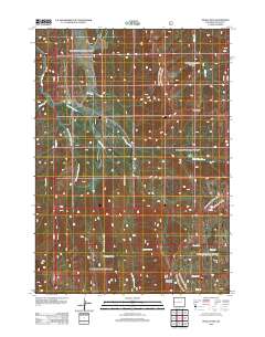 Pickle Pass 2012 topographic map thumbnail