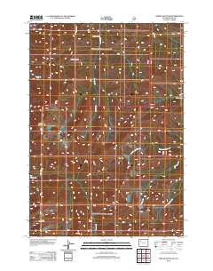 Needle Mountain 2012 topographic map thumbnail
