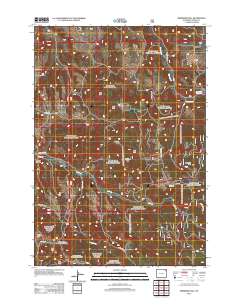 Sherrard Hill 2012 topographic map thumbnail