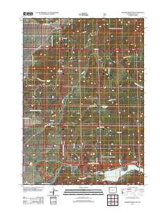 Shadow Mountain 2012 topographic map thumbnail