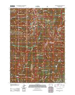 Rendezvous Peak 2012 topographic map thumbnail