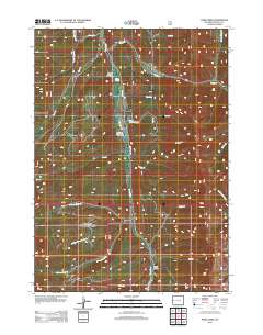Park Creek 2012 topographic map thumbnail