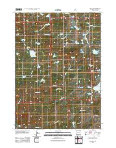 Raid Lake 2012 topographic map thumbnail