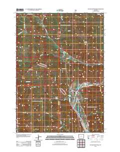 Munger Mountain 2012 topographic map thumbnail