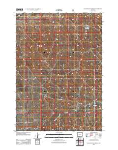 Wagonhound Creek NE 2012 topographic map thumbnail