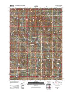 Split Hill 2012 topographic map thumbnail