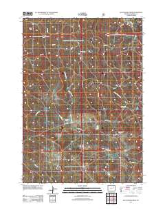 Rattlesnake Draw 2012 topographic map thumbnail