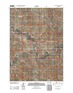 The Nose West 2012 topographic map thumbnail