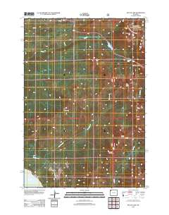 Sylvan Lake 2012 topographic map thumbnail