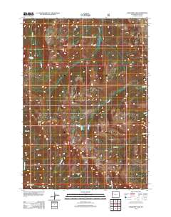 Turquoise Lake 2012 topographic map thumbnail