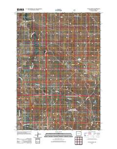 Tuttle Draw 2012 topographic map thumbnail