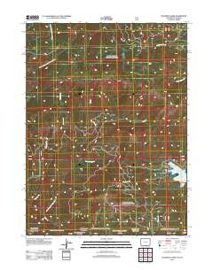 Solomon Creek 2012 topographic map thumbnail