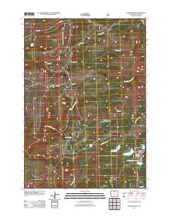 Spanish Point 2012 topographic map thumbnail