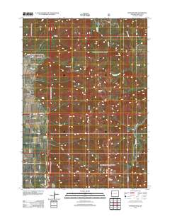 Stewart Peak 2012 topographic map thumbnail