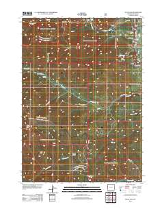 Teton Pass 2012 topographic map thumbnail