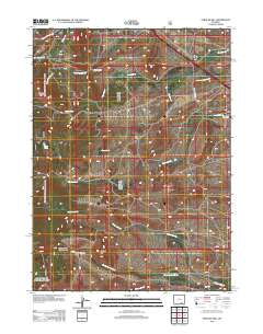 Strouss Hill 2012 topographic map thumbnail