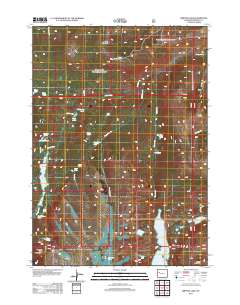 Simpson Lake 2012 topographic map thumbnail