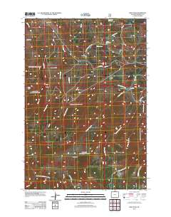 West Pass 2012 topographic map thumbnail