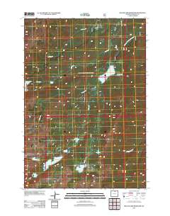 Willow Park Reservoir 2012 topographic map thumbnail