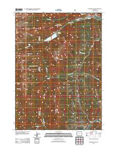 Wyoming Peak 2012 topographic map thumbnail