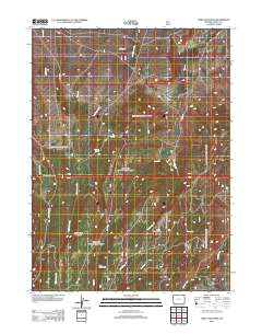 Table Mountain 2012 topographic map thumbnail