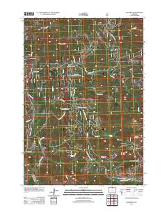 Woodrock 2012 topographic map thumbnail
