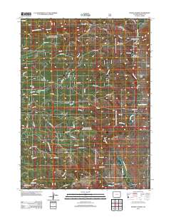 Woods Landing 2012 topographic map thumbnail