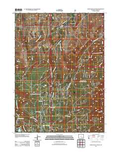 White Rock Canyon 2012 topographic map thumbnail