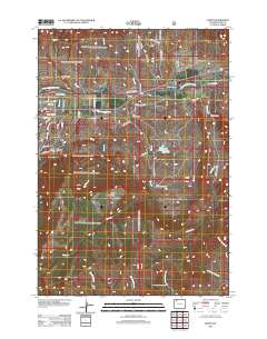 Wapiti 2012 topographic map thumbnail