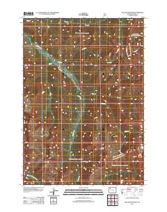 Yellow Mountain 2012 topographic map thumbnail